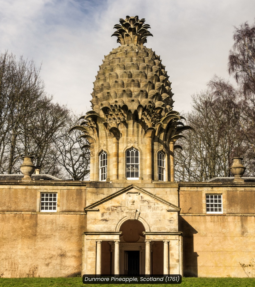 Dunmore Pineapple, Scotland